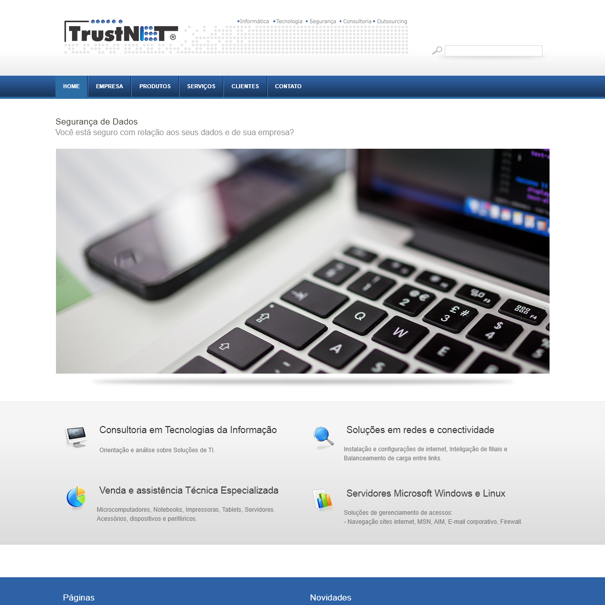 A complete backup of trustnet.com.br