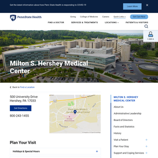 Milton S. Hershey Medical Center - Penn State Health