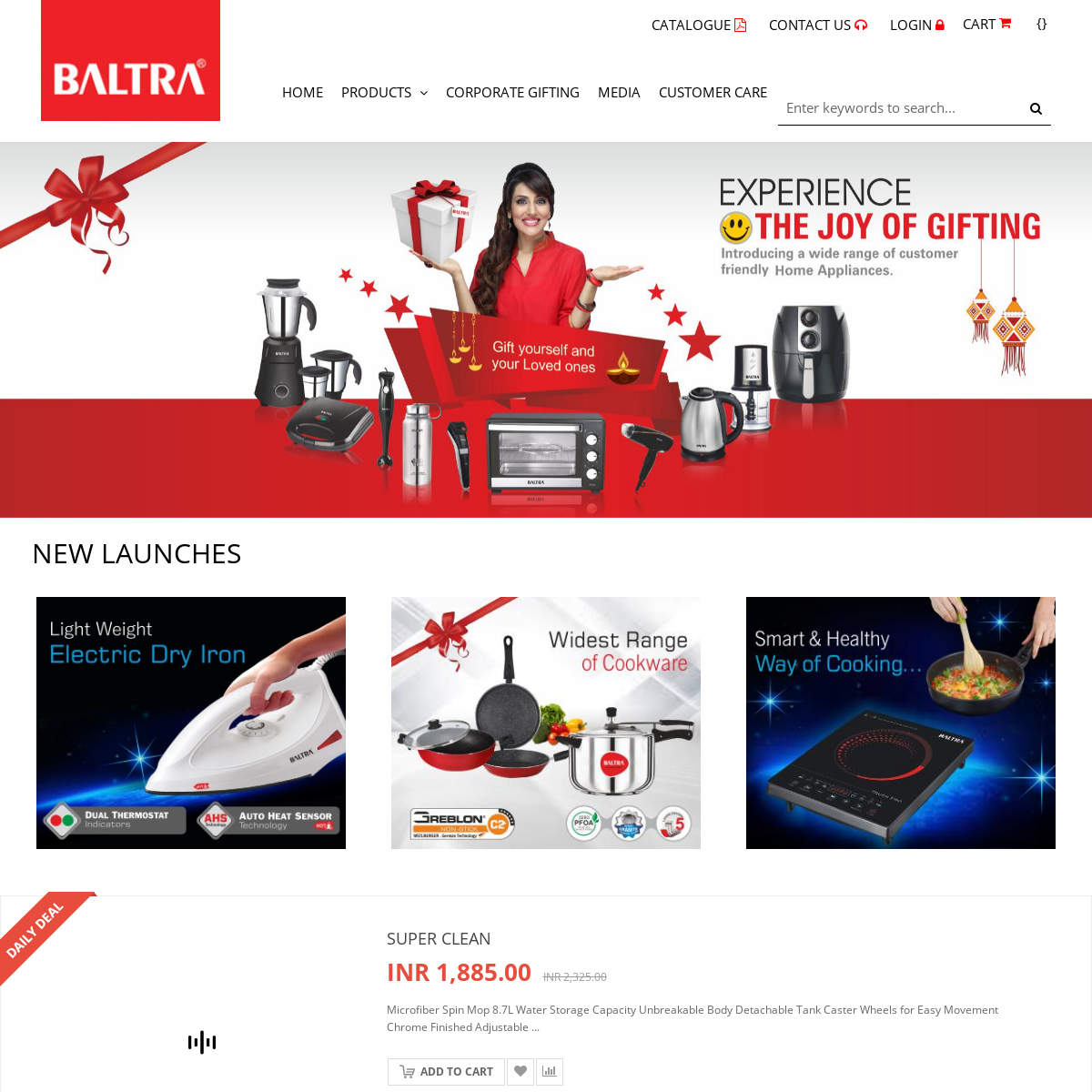 Baltra- Top 10 Home Appliances Brands in India, Home & Kitchen Appliances Manufacturer in India
