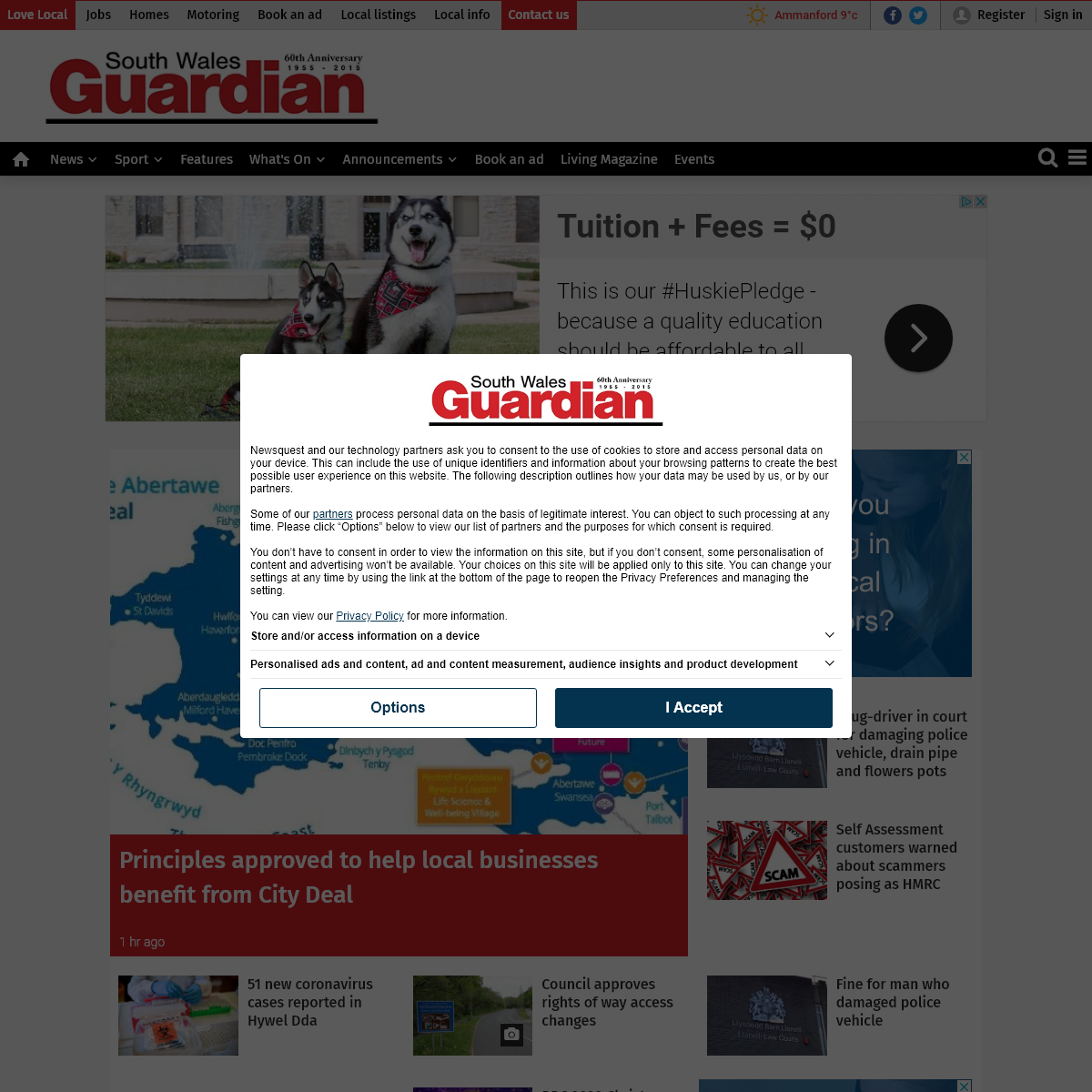 A complete backup of southwalesguardian.co.uk