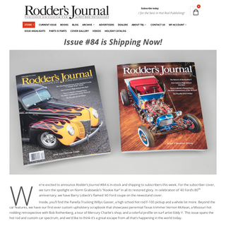 The Rodder`s Journal - For the Custom Car & Hot Rod Enthusiast