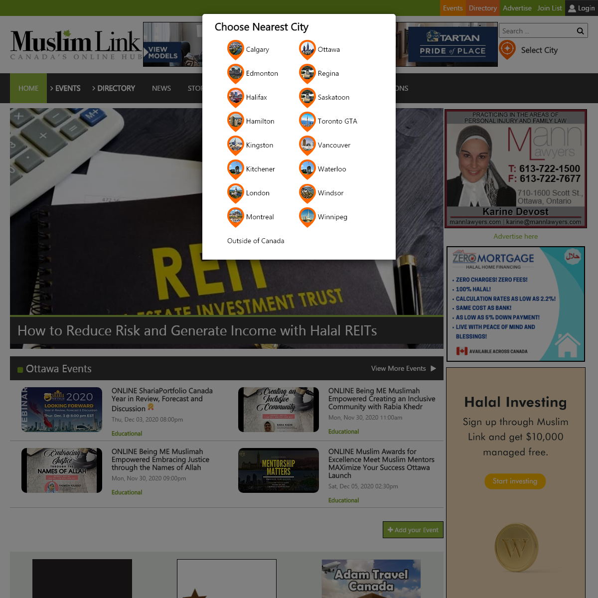 Muslim Link - Muslim Canadians Online Hub