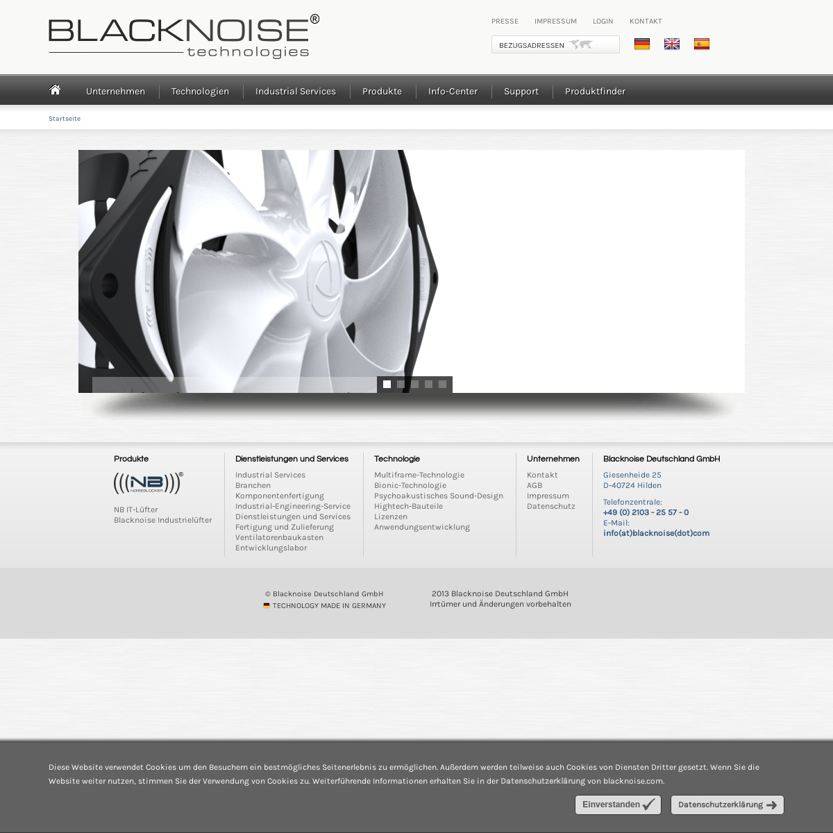 A complete backup of blacknoise.com