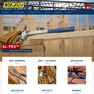 Estwing - Manufacturer of the finest American made hand tools.