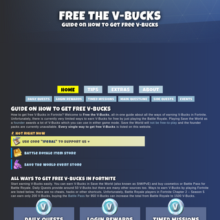 A complete backup of freethevbucks.com