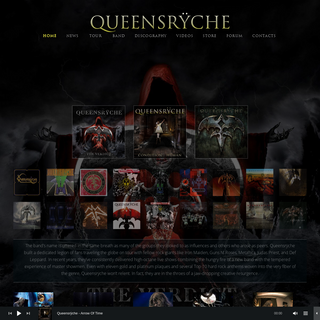 A complete backup of queensryche.com
