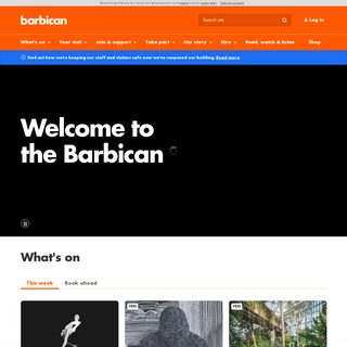 A complete backup of barbican.org.uk