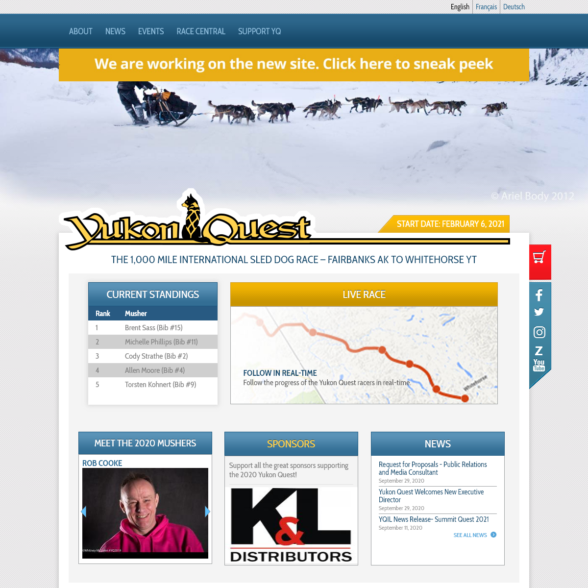 A complete backup of yukonquest.com