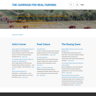 A complete backup of campaignforrealfarming.org