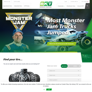 A complete backup of bkt-tires.com