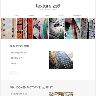 texture 216 - How does Cleveland feel to you-