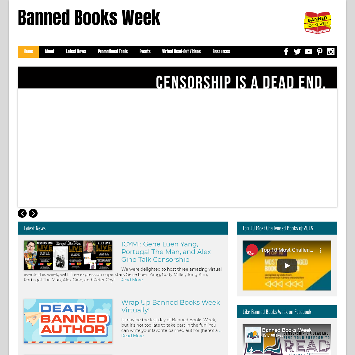 A complete backup of bannedbooksweek.org
