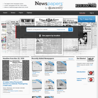 A complete backup of newspapers.com