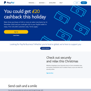 A complete backup of paypal.co.uk