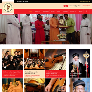 Welcome to the Official Website of Sruti School of Liturgical Music