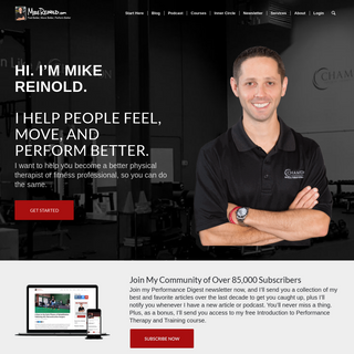 A complete backup of mikereinold.com