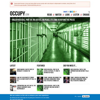 A complete backup of occupy.com