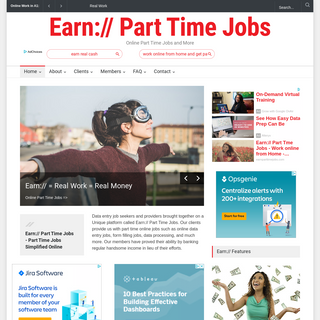 A complete backup of earnparttimejobs.com