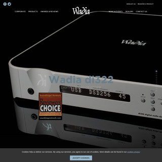 A complete backup of wadia.com