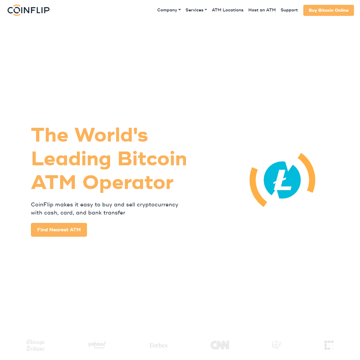 Bitcoin ATM`s Nationwide, Low rates, Buy Crypto with Cash - CoinFlip