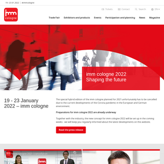 A complete backup of imm-cologne.com