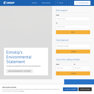 A complete backup of eimskip.com