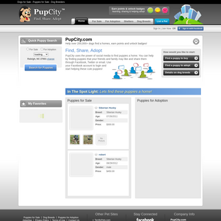 A complete backup of pupcity.com