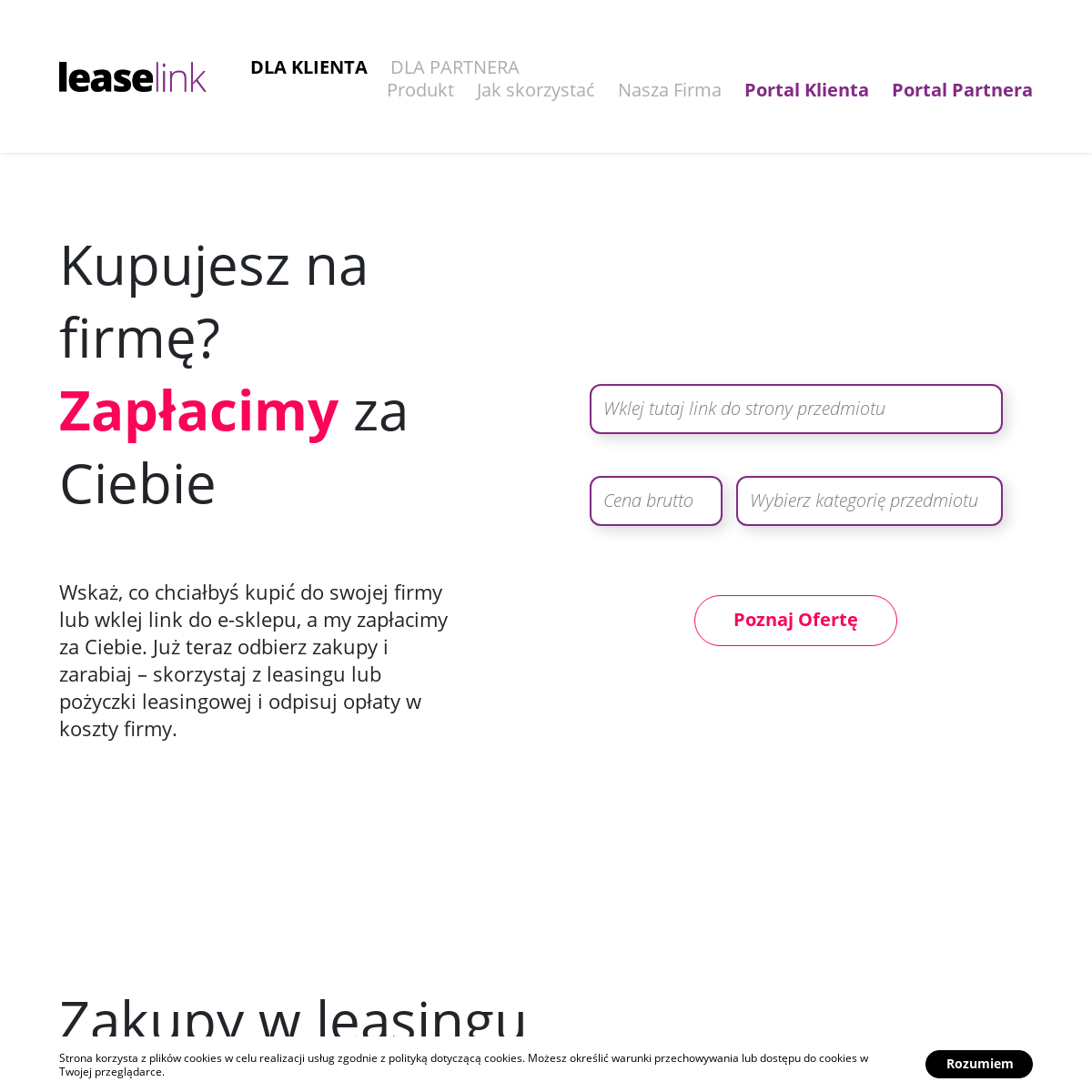 A complete backup of leaselink.pl