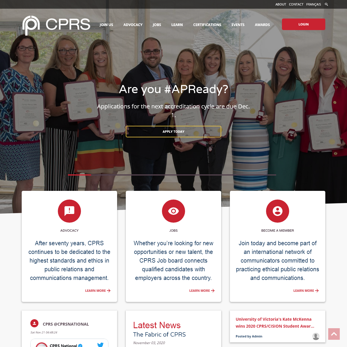 A complete backup of cprs.ca