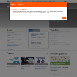 A complete backup of wsscwater.com