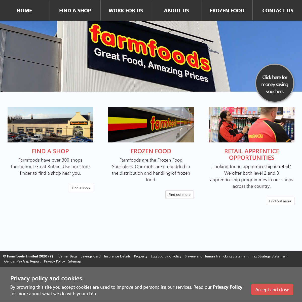 A complete backup of farmfoods.co.uk