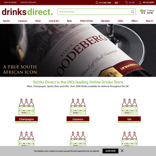 A complete backup of drinksdirect.co.uk
