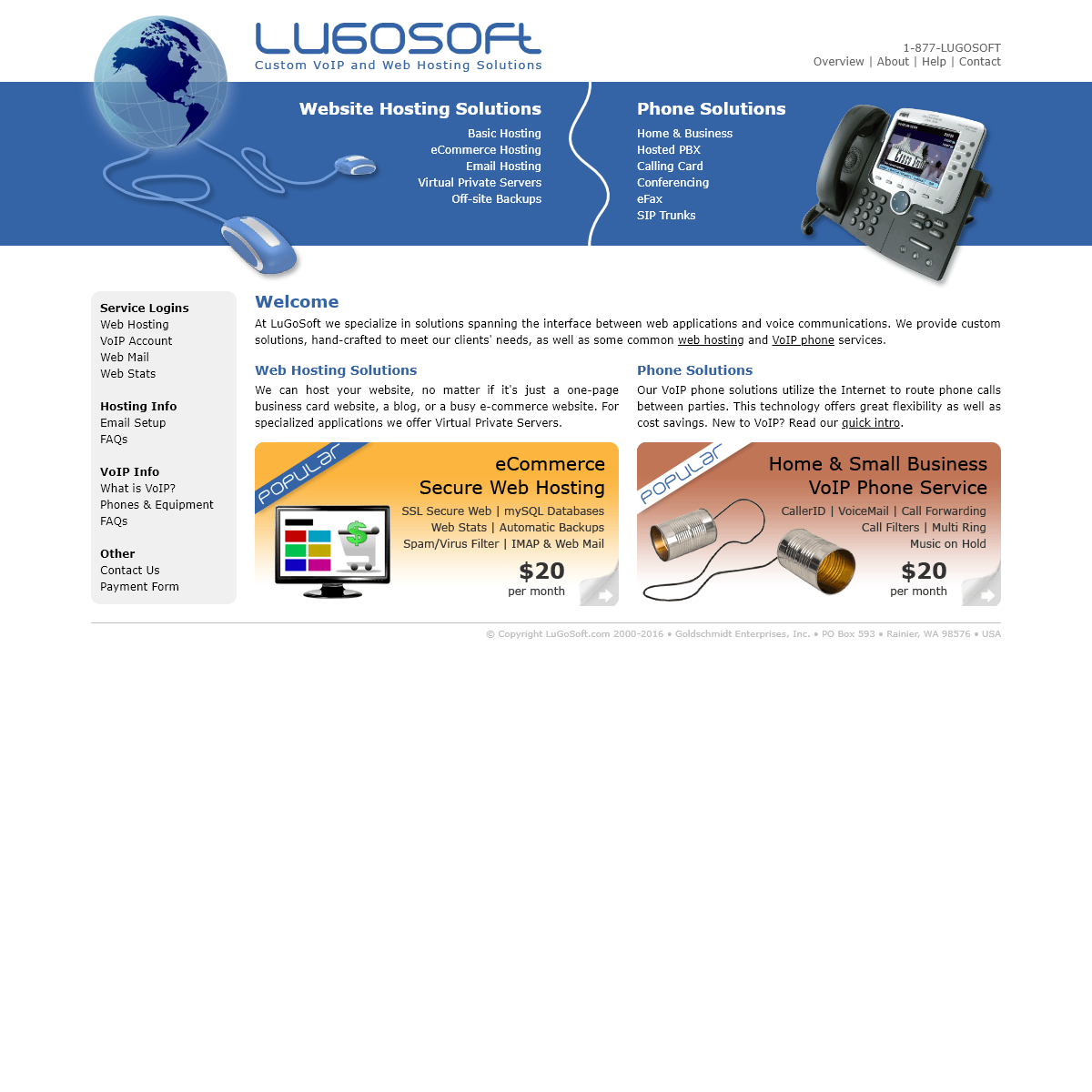 A complete backup of lugosoft.com