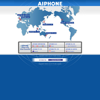 A complete backup of aiphone.com