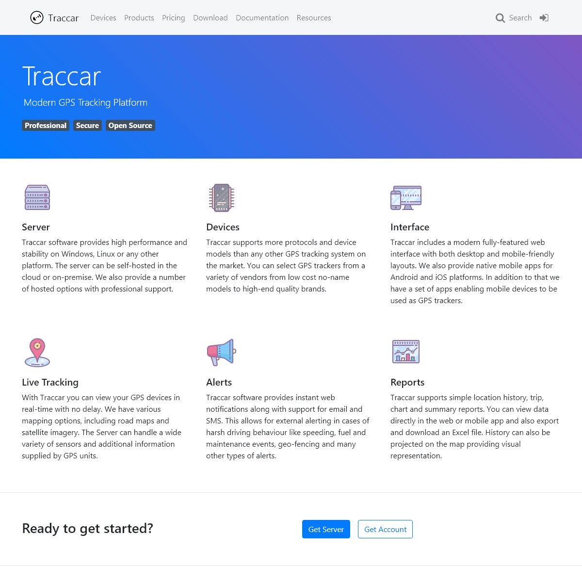 A complete backup of traccar.org