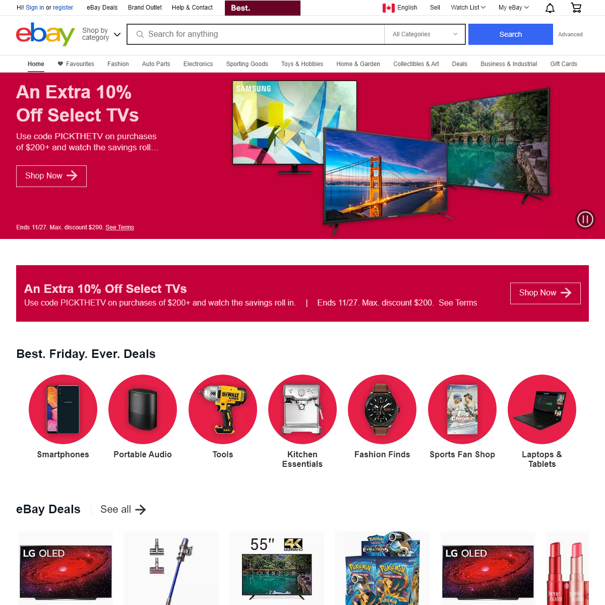 A complete backup of ebay.ca