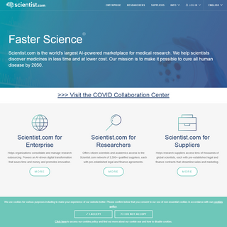 A complete backup of scientist.com