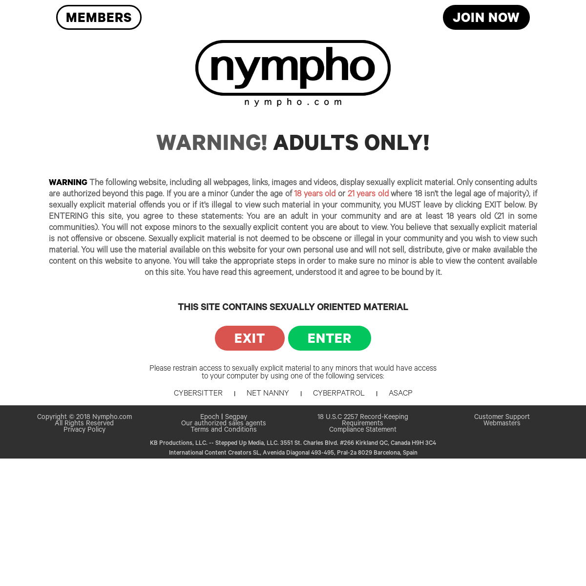 A complete backup of nympho.com
