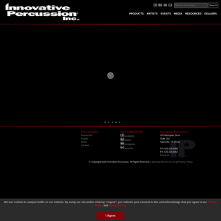 A complete backup of innovativepercussion.com
