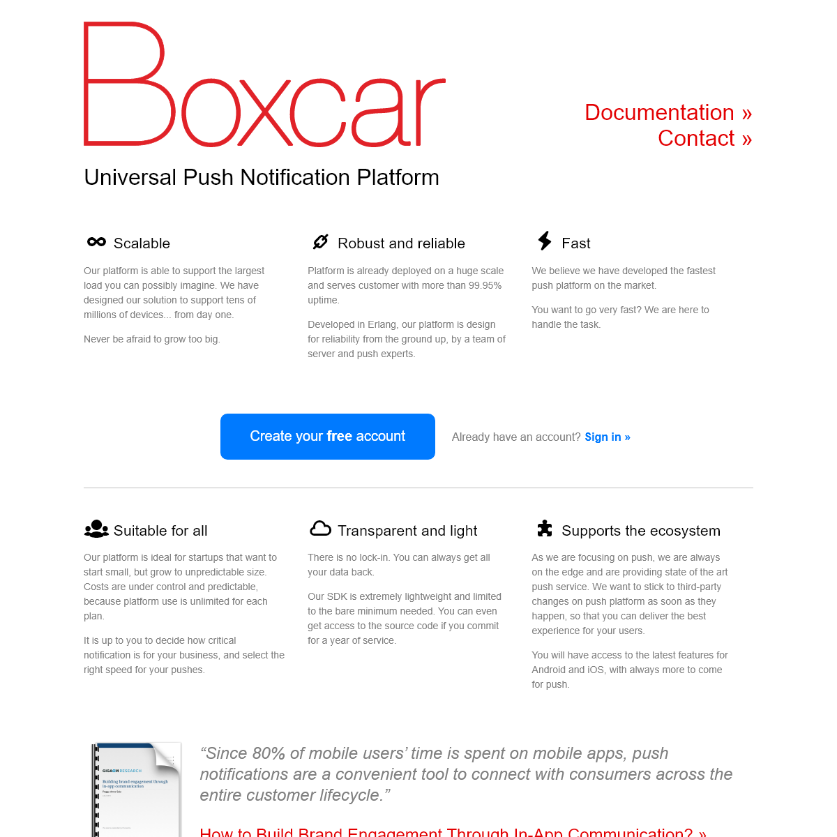 A complete backup of boxcar.io