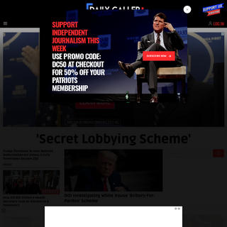 A complete backup of dailycaller.com