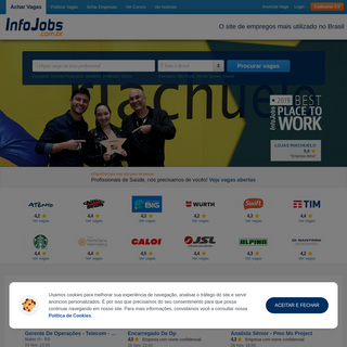 A complete backup of infojobs.com.br