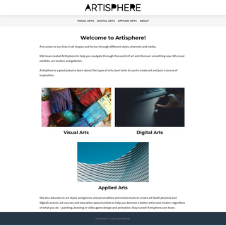 A complete backup of artisphere.com