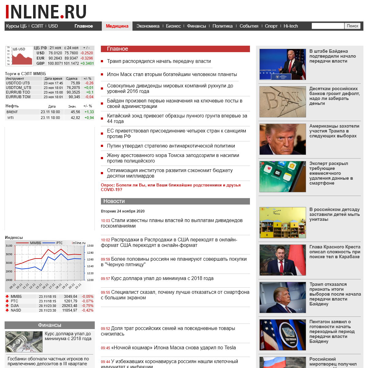 A complete backup of inline.ru
