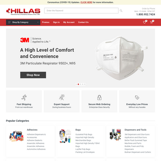Hillas.com - Online Shopping for Manufacturing and Packaging Solutions