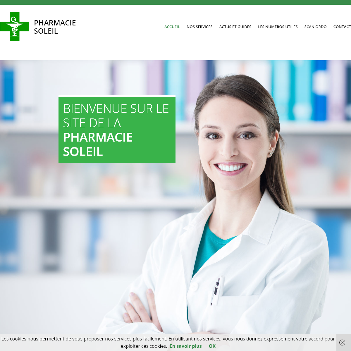 A complete backup of pharmaciesoleil.fr