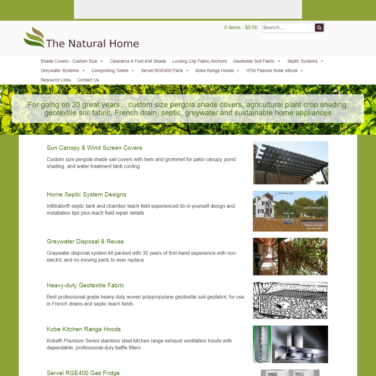 A complete backup of thenaturalhome.com