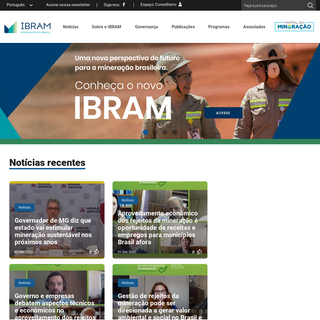 Instituto Brasileiro de MineraÃ§Ã£o - IBRAM
