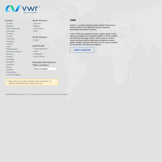 A complete backup of vwr.com