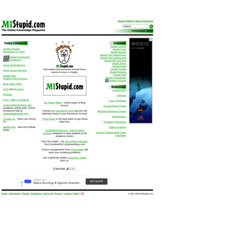 A complete backup of mistupid.com